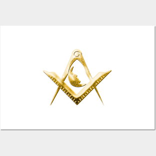 Freemasonry - Jewel of Junior Deacon for Blue Lodge Posters and Art